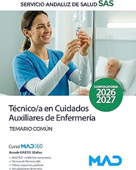Técnico/a En Cuidados Auxiliares De Enfermería Del Servicio Andal Uz D