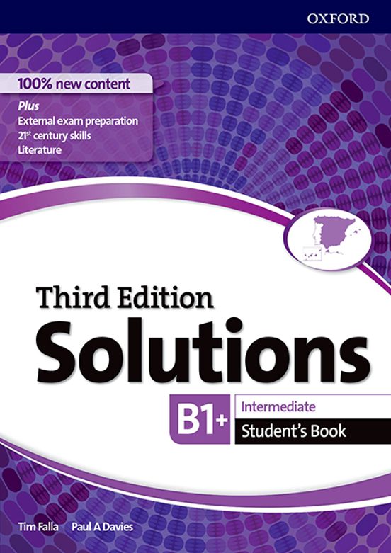 Solutions B1 Intermediate Students Book
