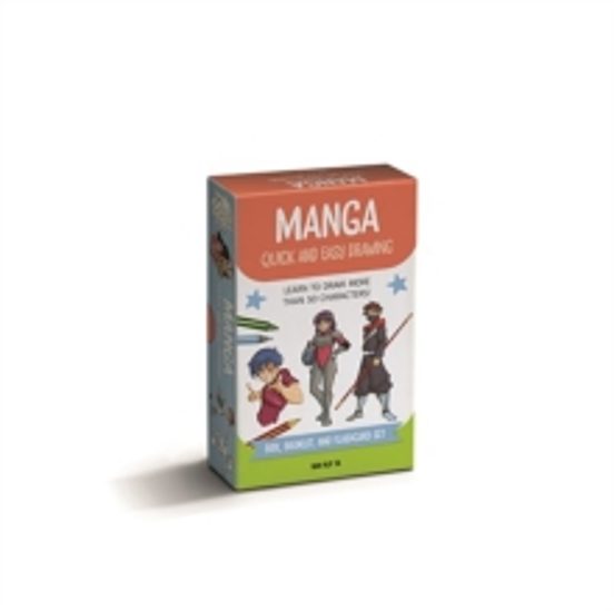 Manga Quick And Easy Drawing Deck