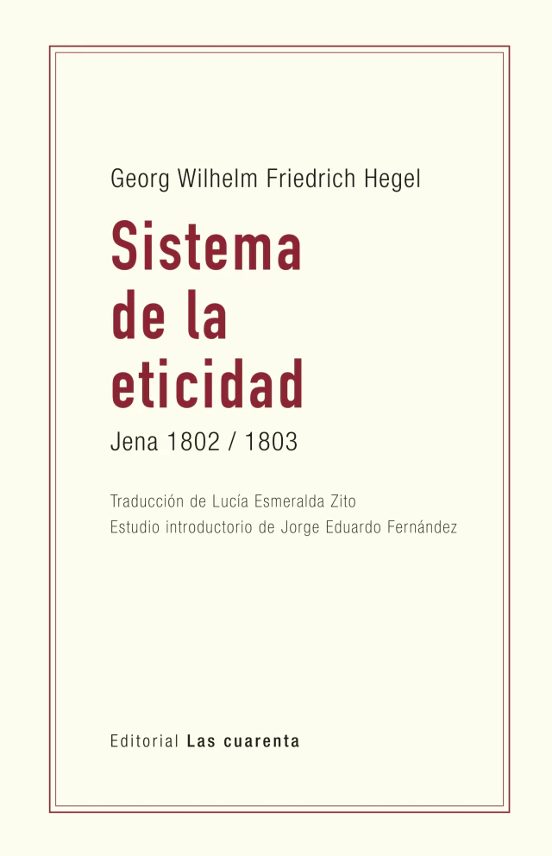 Sistema De La Eticidad