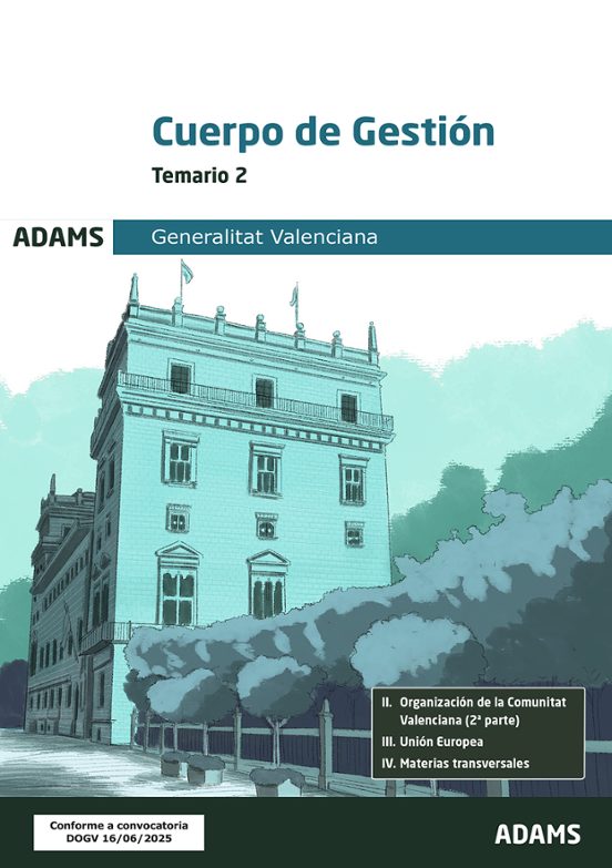Temario 2 Cuerpo De Gestión De La Generalitat Valenciana