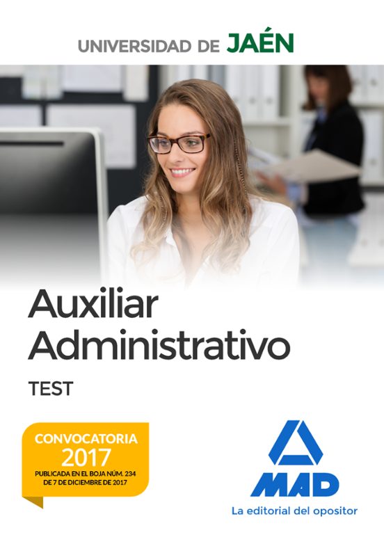 Auxiliar Administrativo De La Universidad De Jaén. Test