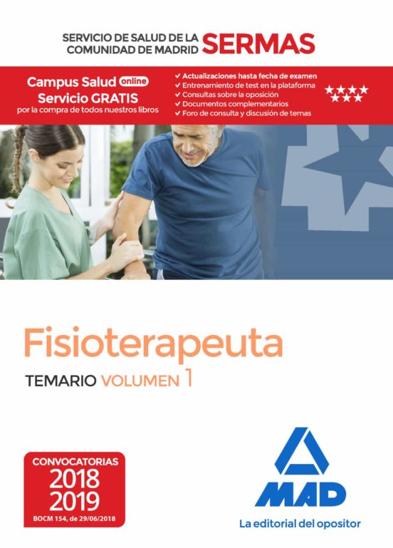 Fisioterapeuta Del Servicio De Salud De La Comunidad De Madrid
