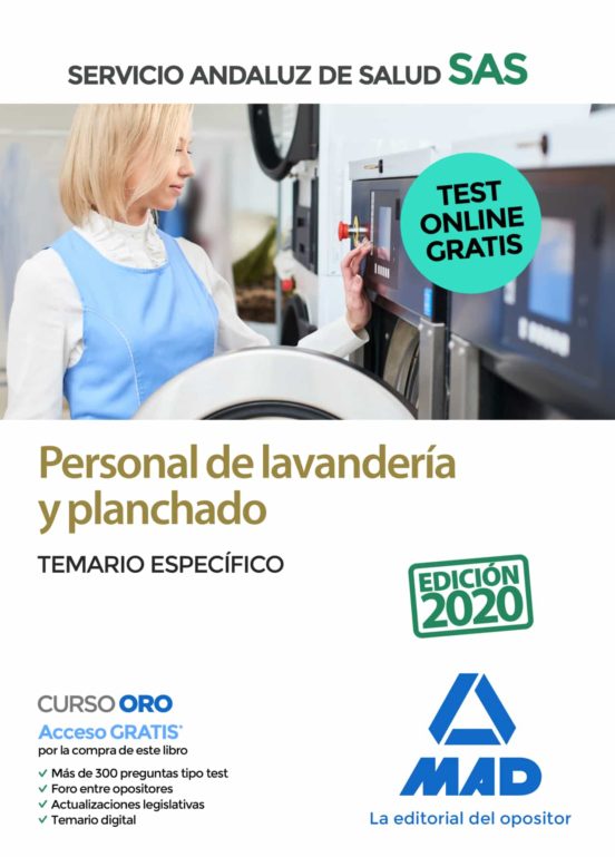 Personal De Lavandería Y Planchado Del Servicio Andaluz De Salud. Temario Específico