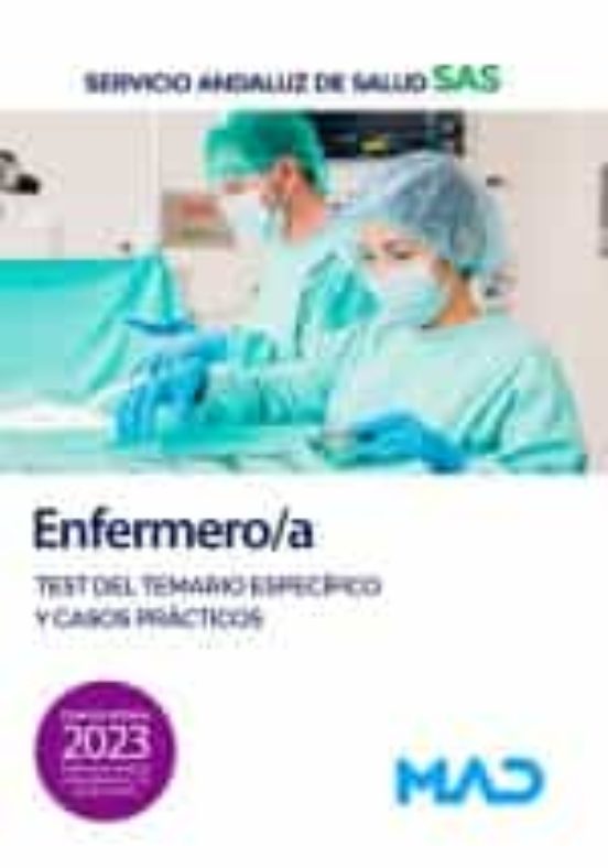 Enfermero/a Servicio Andaluz De Salud : Test Del Temario Específi