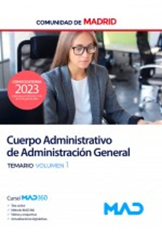 Cuerpo Administrativo De Administracion General De La Comunidad De Mad