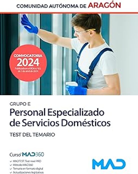 Personal Especializado De Servicios Domésticos . Test Del Tem