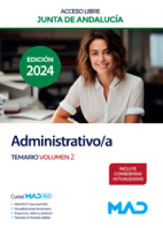 Administrativo/a . Temario Volumen 2