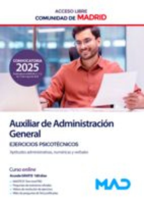 Auxiliar De Administración General Comunidad Autónoma De Madrid