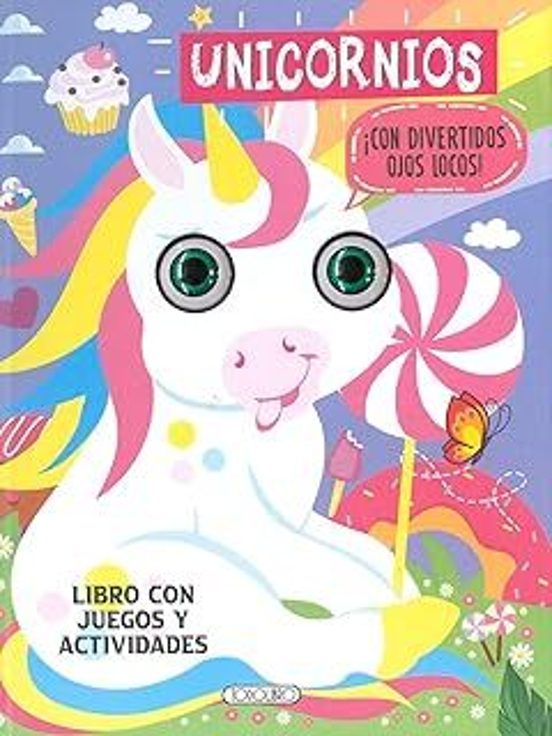 Unicornios ¡con Divertidos Ojos Locos!