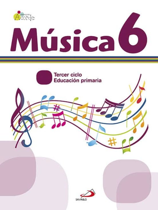 Musica 6º Educacion Primaria Acorde Alumno + Cuaderno