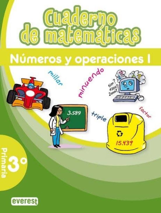 Cuaderno de Matematicas Numeros y Operaciones i