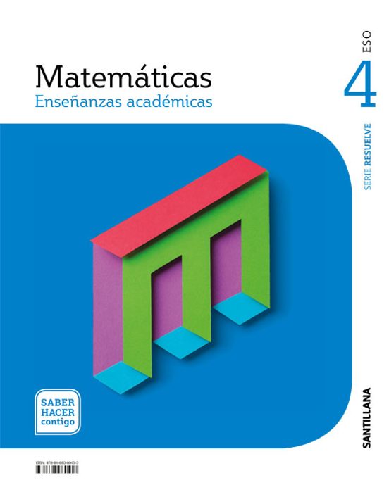 Matematicas Academ 4º Eso Saber Hacer Contigo Cast Ed 2021