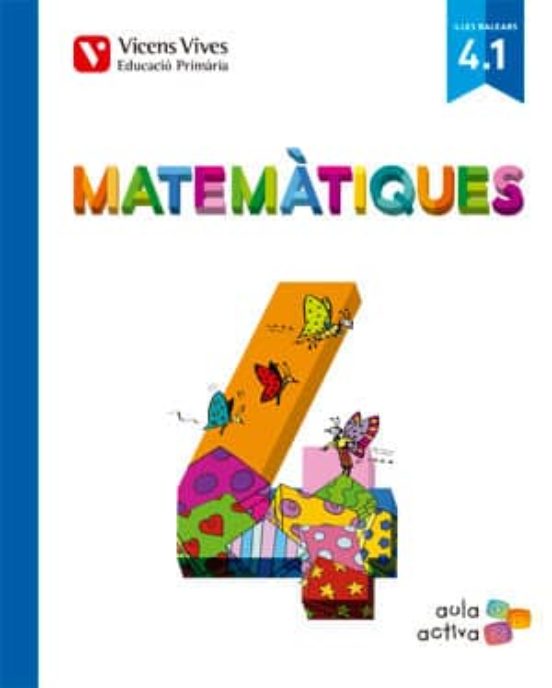 Matemàtiques 4º Educacion Primaria. 1 2 i 3. Illes Balea