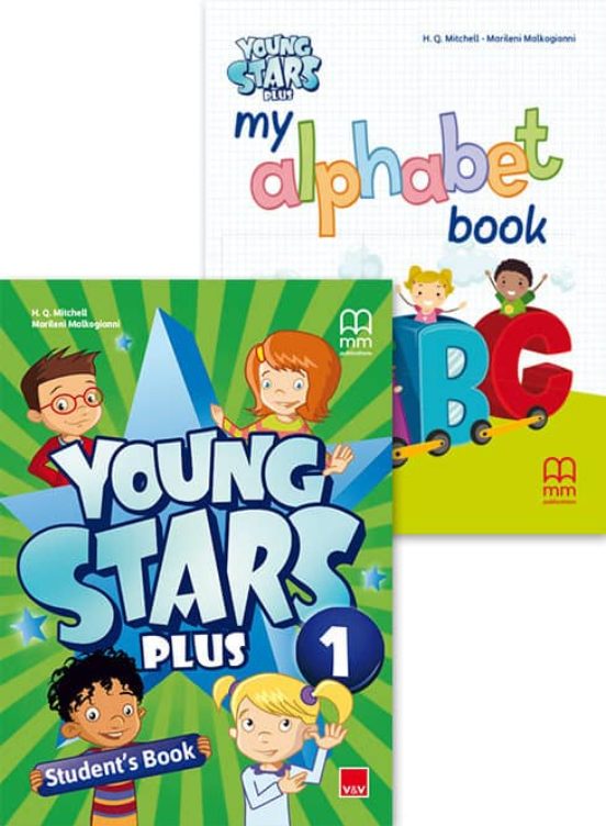 Young Stars Plus 1º Educacion Primaria Book and My Alphabeth