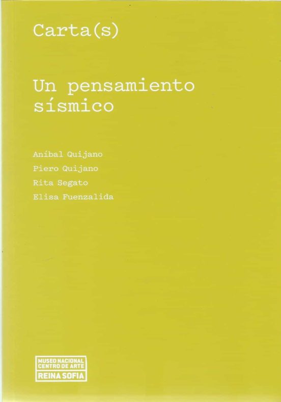 Carta . Un Pensamiento Sismico