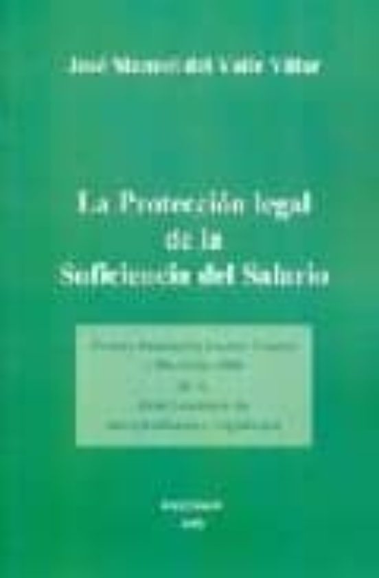 La Protección Legal De La Suficiencia Del Salario