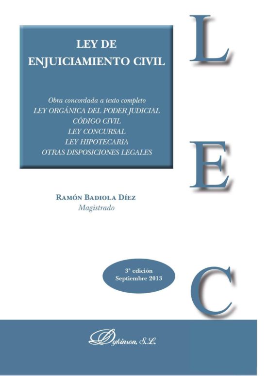 Ley De Enjuiciamiento Civil