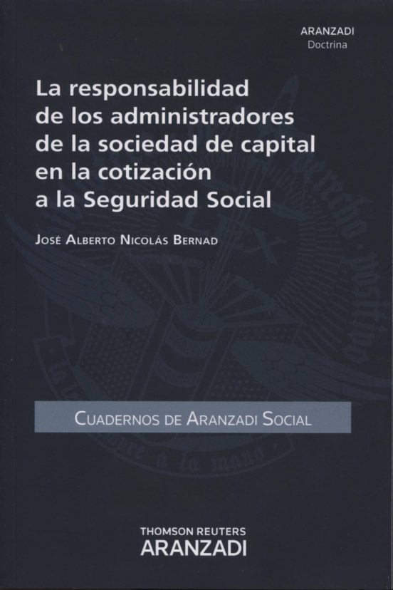 Responsabilidad De Los Administradores De La Sociedad De Capital En La