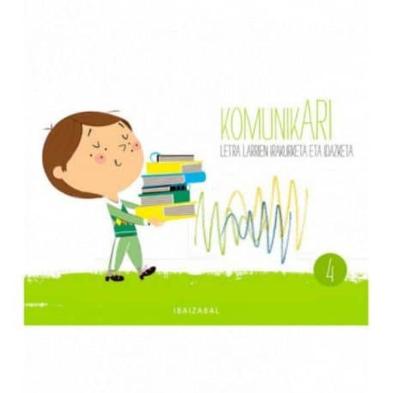 Haur Hezkuntza Komunikari 4. Educacion Infantil Koadernoa Ed. 2018