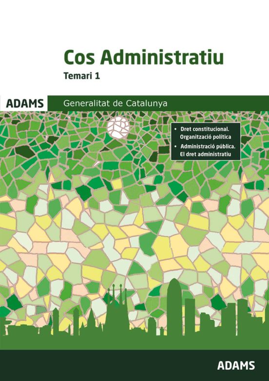 Cos Administratiu Temari 1 Generalitat De Catalunya