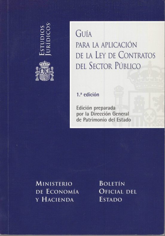Guía Para La Aplicación De La Ley De Contratos Del Sector Público