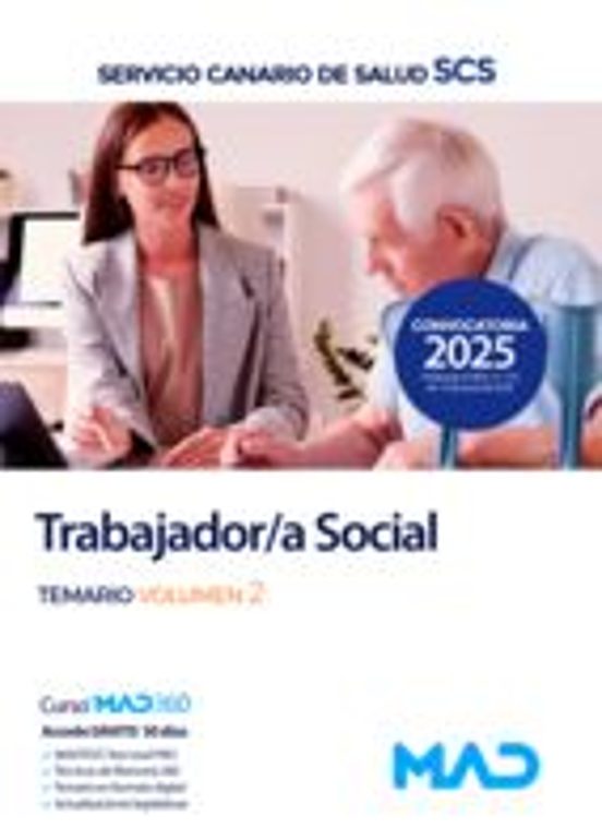 Trabajador/a Social Del Servicio Canario De Salud. Temario Volume N 2
