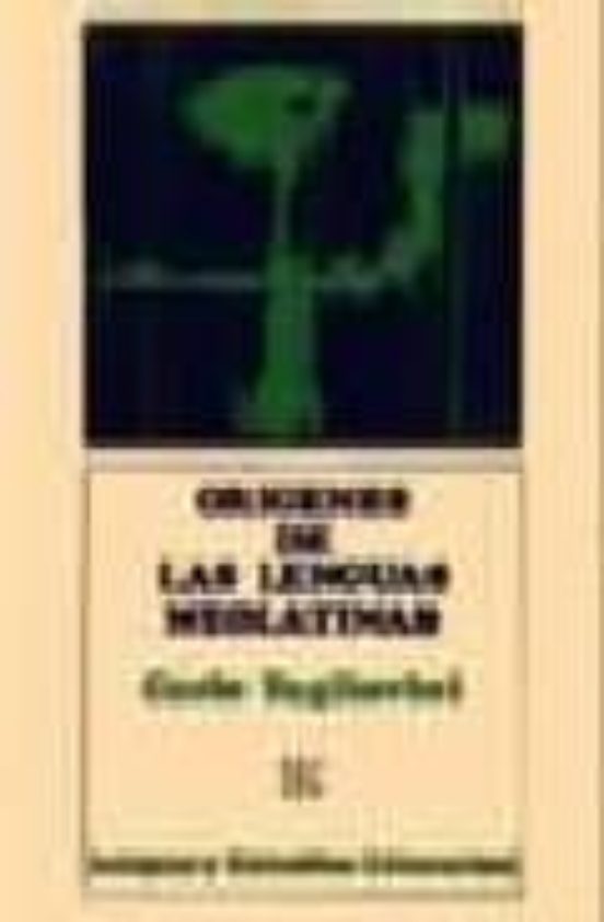 Origenes De Las Lenguas Neolatinas
