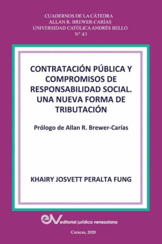 Contratación Pública Y Compromiso De Responsabilidad Social. Una Nueva