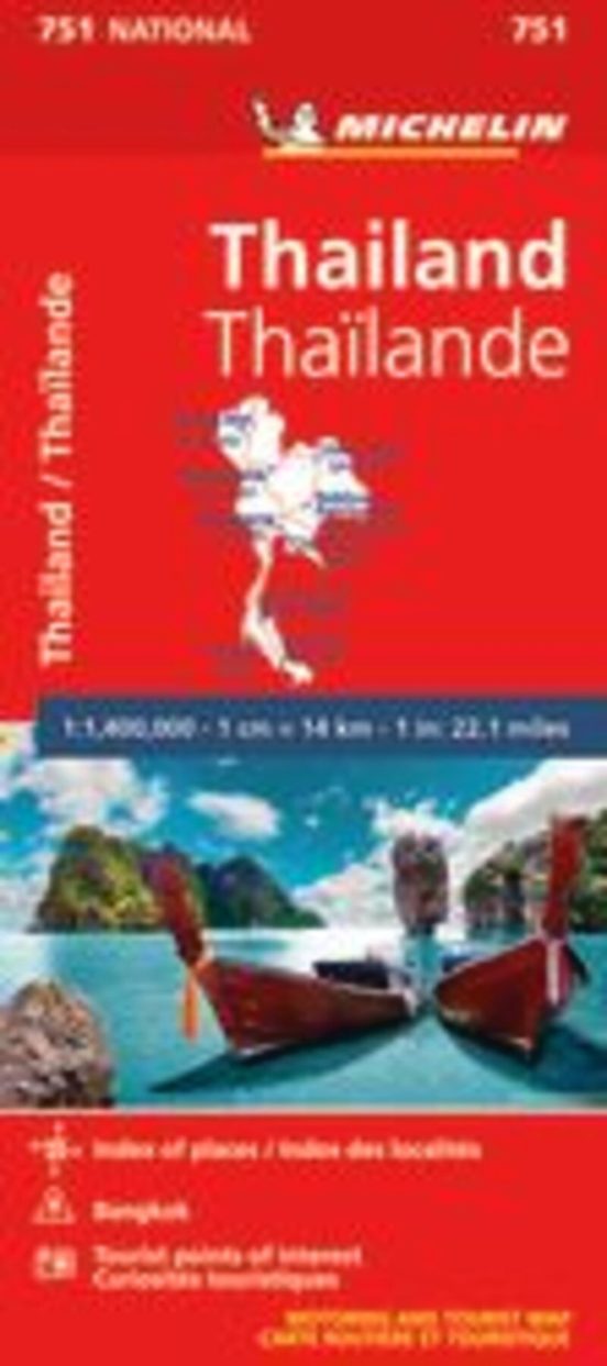 Mapa National Thailand/thailande 2021