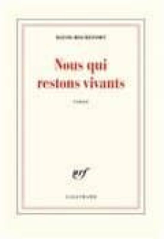 Nous Qui Restons Vivants