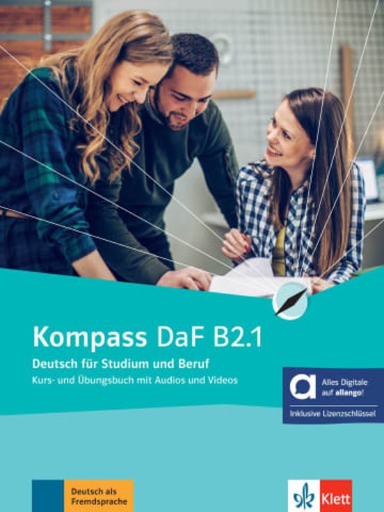 Kompass Daf B2.1 Kurs Und Übungsbuch Mit Audios Und Videos Edición Híb