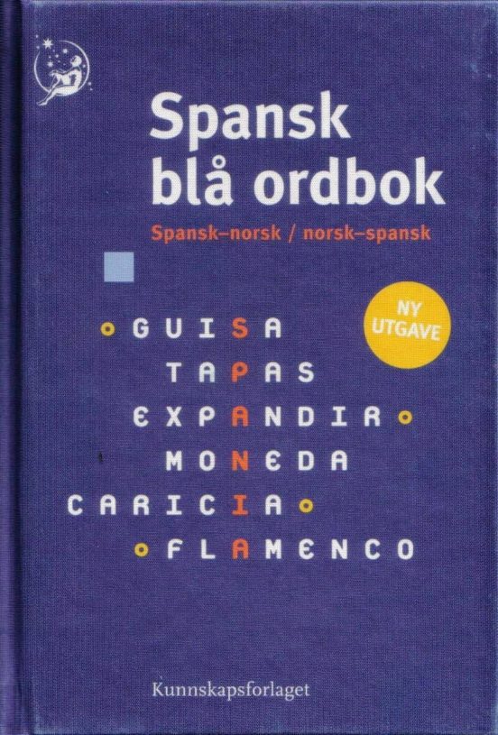 Spansk Bla Ordbok: Diccionario Noruego-español-noruego