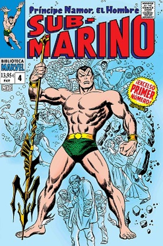 Biblioteca Marvel Namor El Hombre Submarino 4 Bm 81