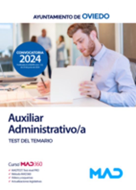 Auxiliar Administrativo/a. Test Del Temario. Ayuntamiento De Oviedo