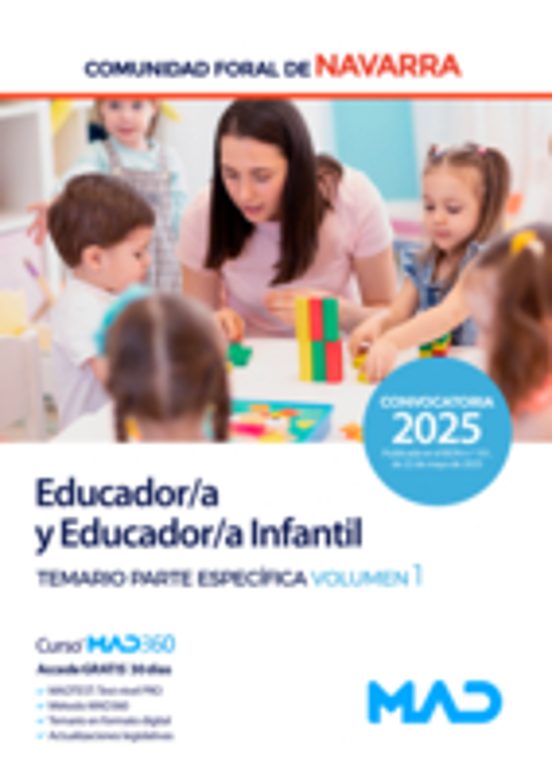 Educadores Infantiles De La Comunidad Foral De Navarra. Temario P Arte