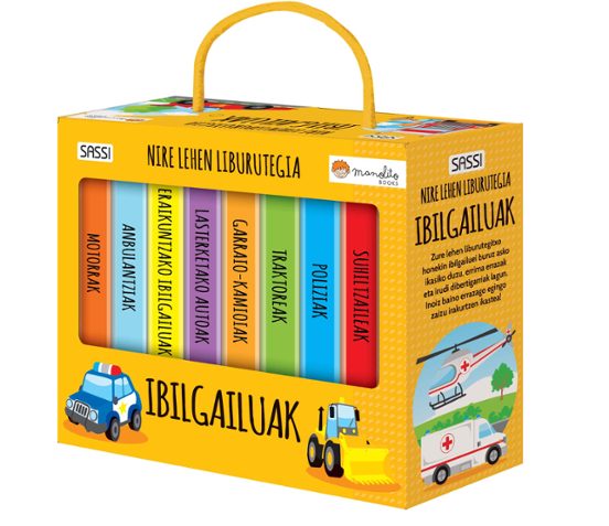 Ibilgailuak. Mi Primera Biblioteca. Edic. ilustratua