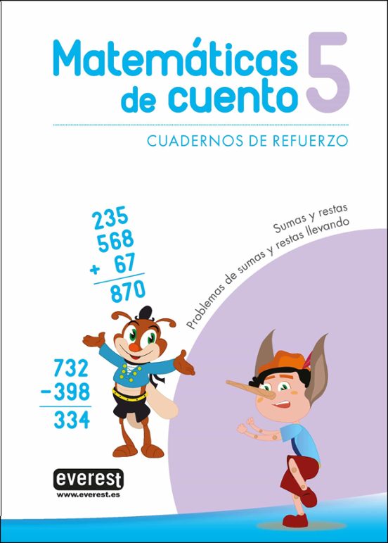 Matemáticas de Cuento 5. Cuadernos de Refuerzo