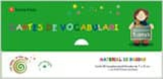 Capsa Cartes Vocabulari. Espiral Illes Balears. 5 Anys Baleares