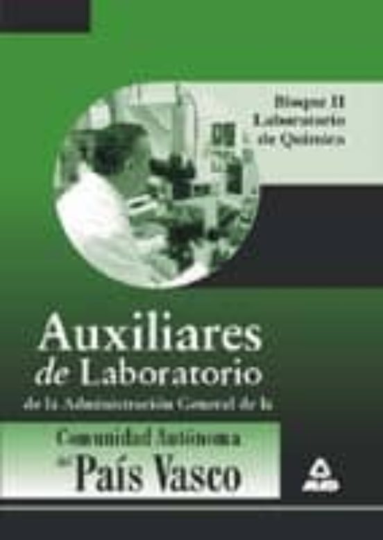 Auxiliares Laboratorio Administración General De La Comunidad Aut Onom