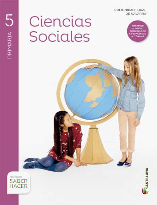 Ciencias Sociales 5º Primaria + Atlas Navarra / Euskadi