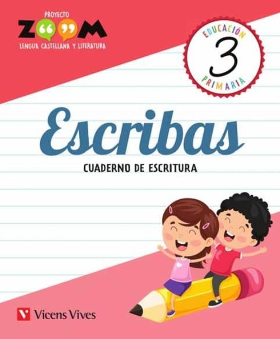 Escribas 3º Educacion Primaria Cuaderno de Escritura