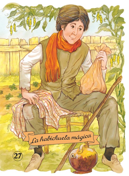 La Habichuela Magica: Letra Manuscrita