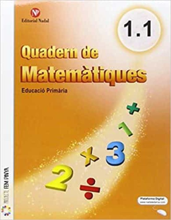 Quaderns Matematiques 1º Educación Primaria Fem Pinya 3 Qu