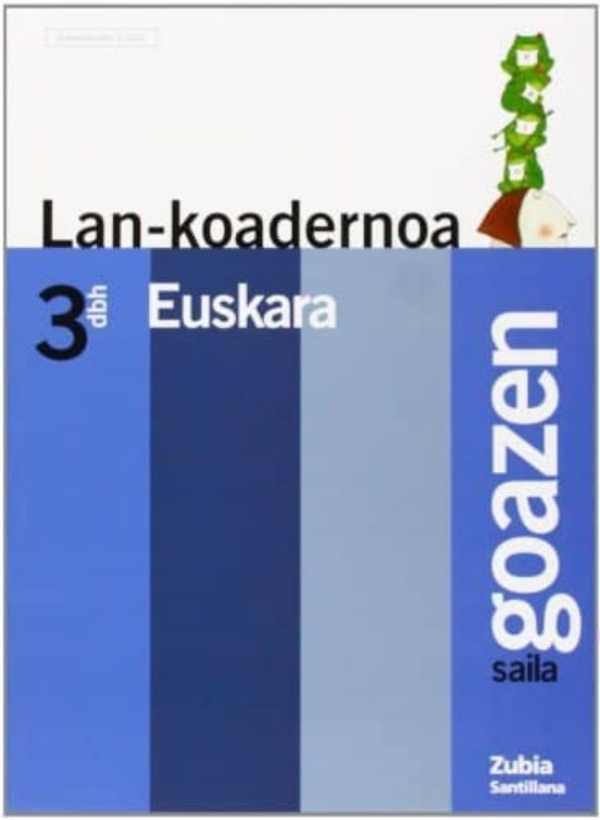 Euskara Dbh3: Lan Koadernoa