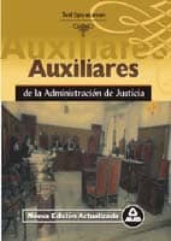 Test Examen Auxiliar Justicia