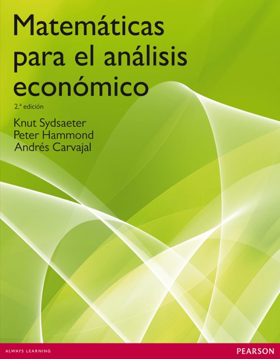Matematicas Para El Analisis Economico