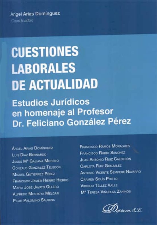 Cuestiones Laborales De Actualidad