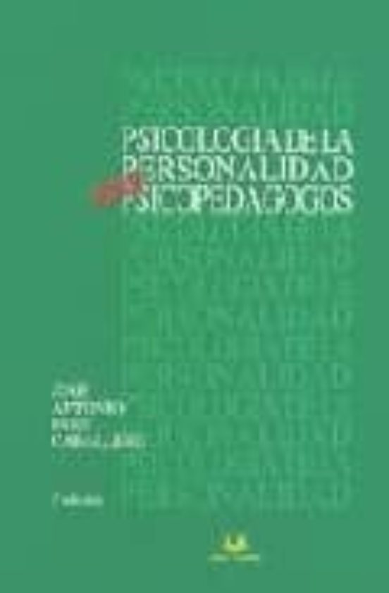 Psicologia De La Personalidad Para Psicopedagogos