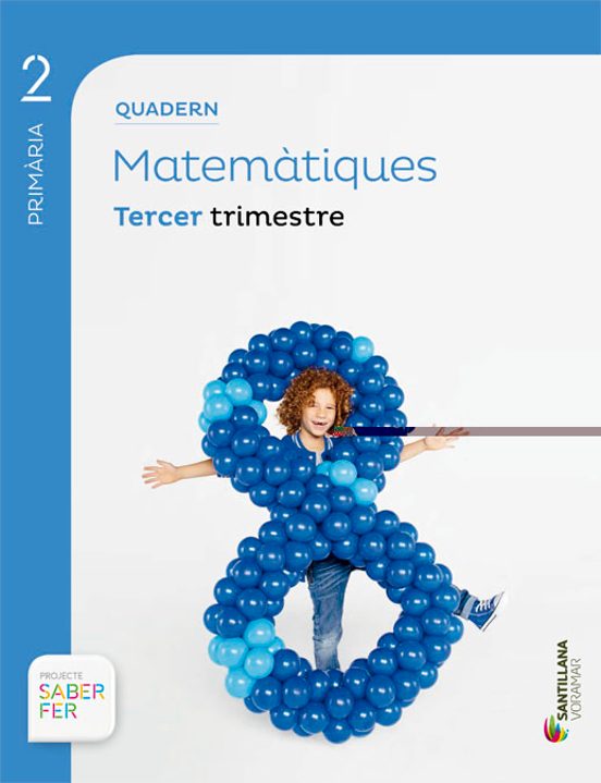 Quadern Matematiques 3º Trismestre 2º Primaria Saber Fer Valencia No